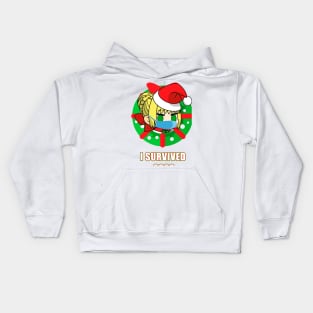 I Survived 2020 Padoru Kids Hoodie